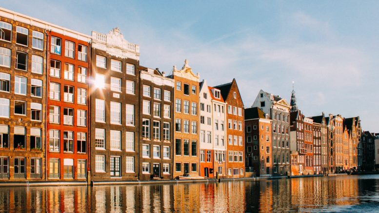 wspaniałe miasto amsterdam