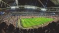 Obstawianie meczy - widok na stadion piłkarski